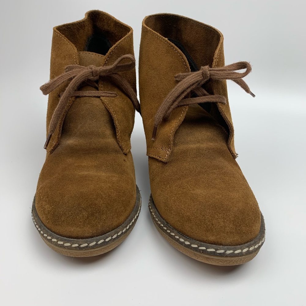 J.Crew Brown Suede Ankle Boots